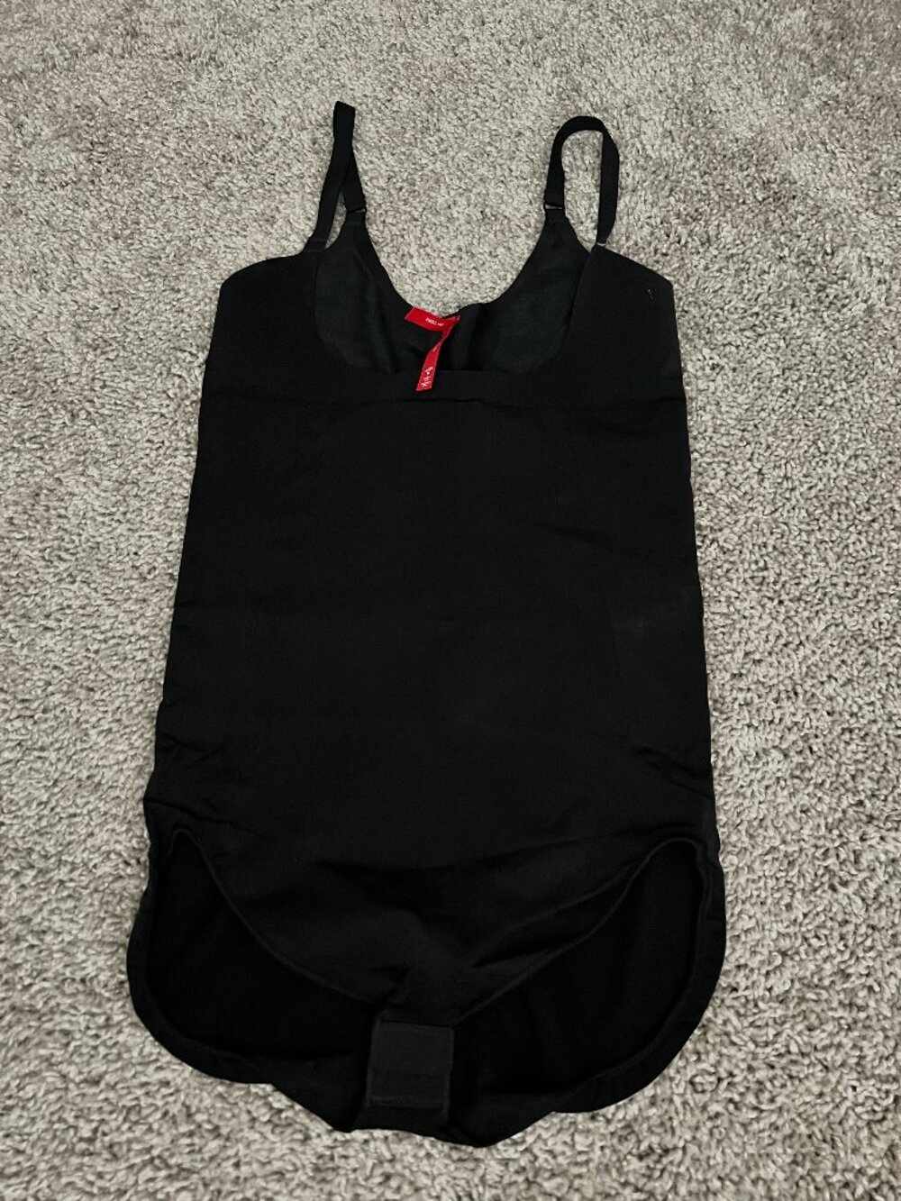 SPANX SPANXsculpt OnCore Open-Bust Brief Bodysuit Black L - Picture 2 of 5